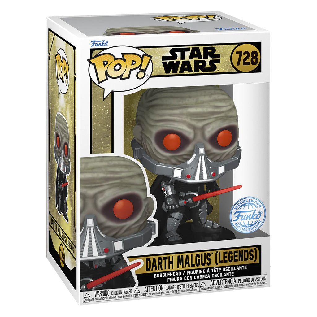 FUNKO POP STAR WARS GAMING GREATS EXCLUSIVE - DARTH MALGUS (LEGENDS) 728
