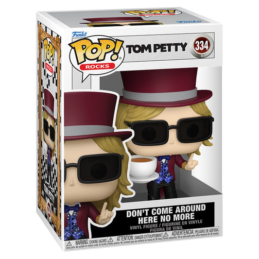FUNKO POP ROCKS TOM PETTY - DON'T COME AROUND HERE NO MORE 334