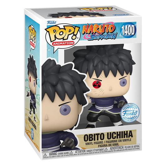 FUNKO POP ANIMATION NARUTO SHIPPUDEN EXCLUSIVE - OBITO UCHIHA 1400
