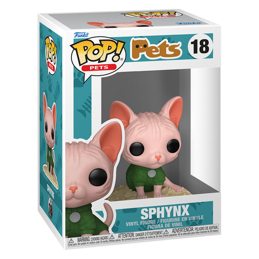 FUNKO POP PETS 3 SPHYNX CAT 18