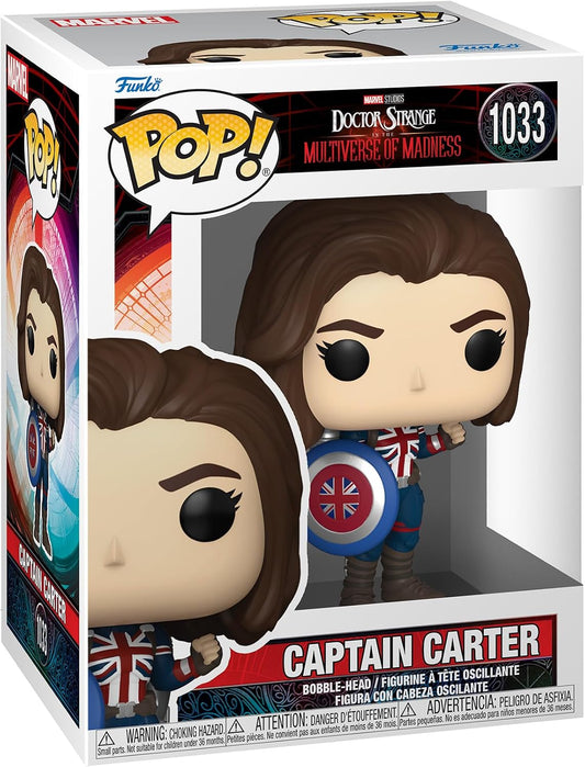 FUNKO POP MARVEL DOCTOR STRANGE IN THE MULTIVERSE OF MADNESS - CAPTAIN CARTER 1033
