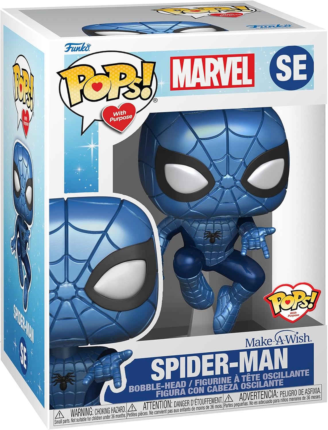 FUNKO POP MAKE-A-WISH MARVEL - SPIDER-MAN SE
