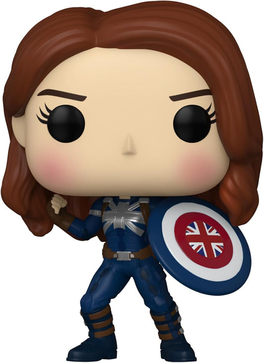FUNKO POP MARVEL WHAT IF...? - CAPTAIN CARTER (STEALTH SUIT) 968