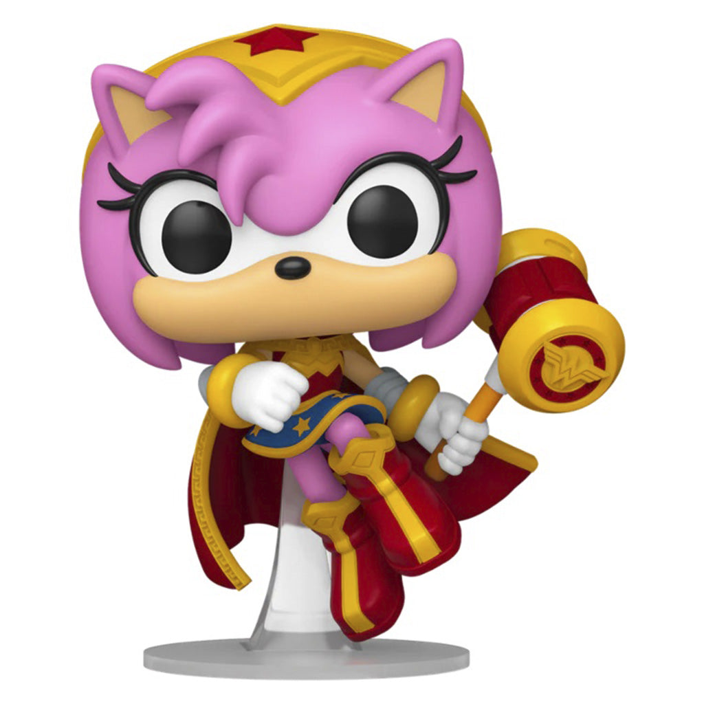 FUNKO POP SONIC AMY AS WONDER WOMAN *EX* 595