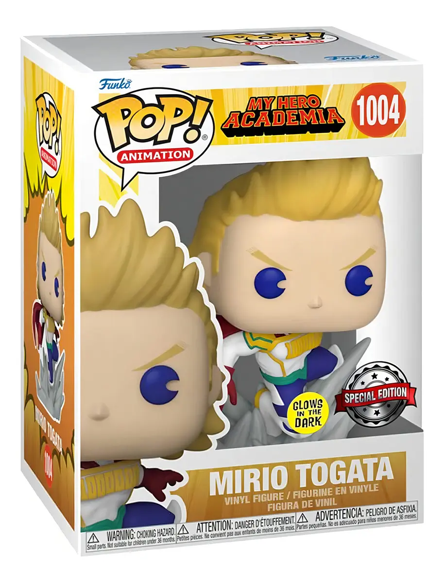 FUNKO POP MY HERO ACADEMIA MIRIO TOGATA GLOW *EX* 1004