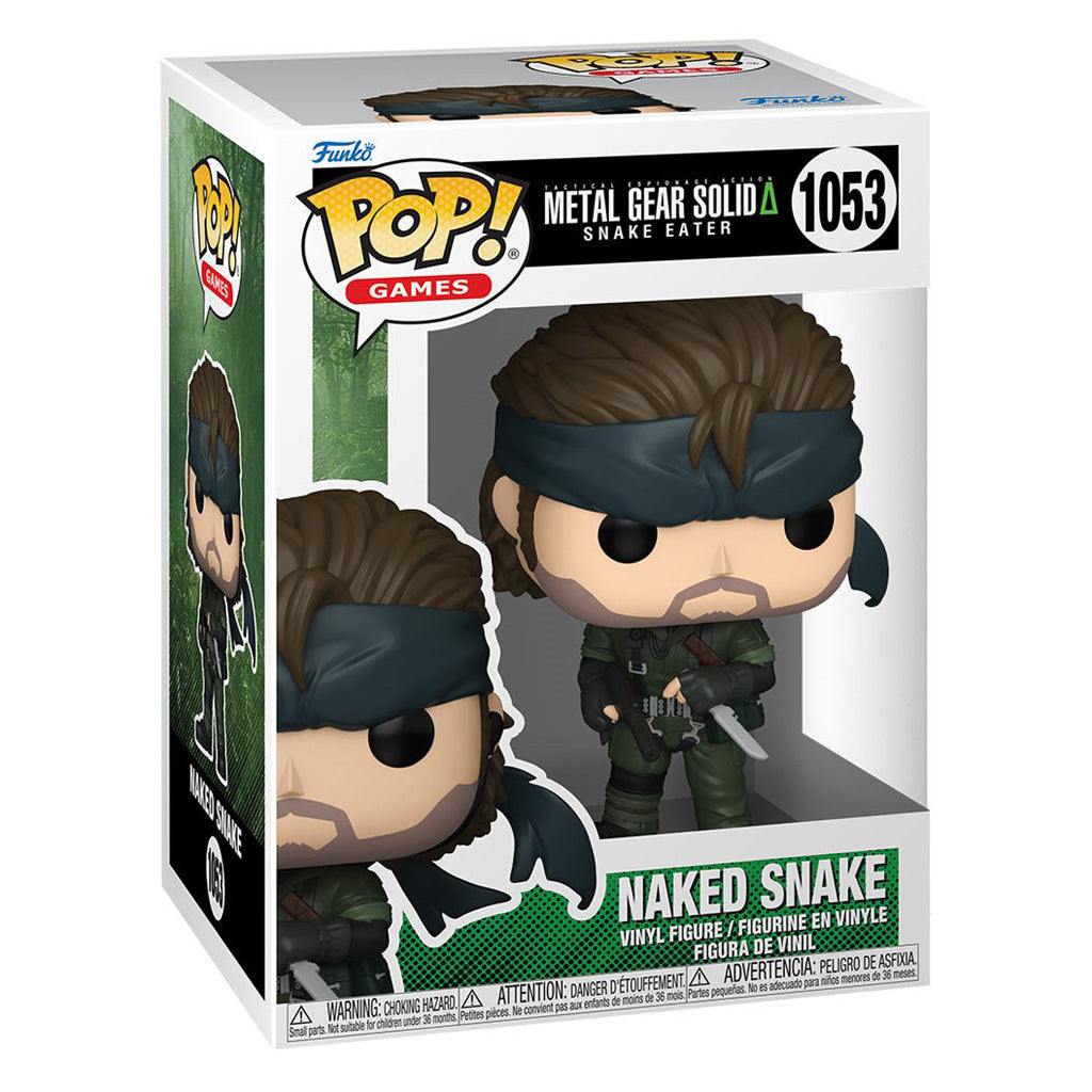 FUNKO POP GAMES METAL GEAR 3: SNAKE EATER - NAKED SNAKE 1053