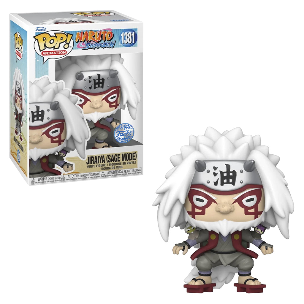 FUNKO POP NARUTO SHIPPUDEN JIRAIYA SAGE MODE *EX* 1381