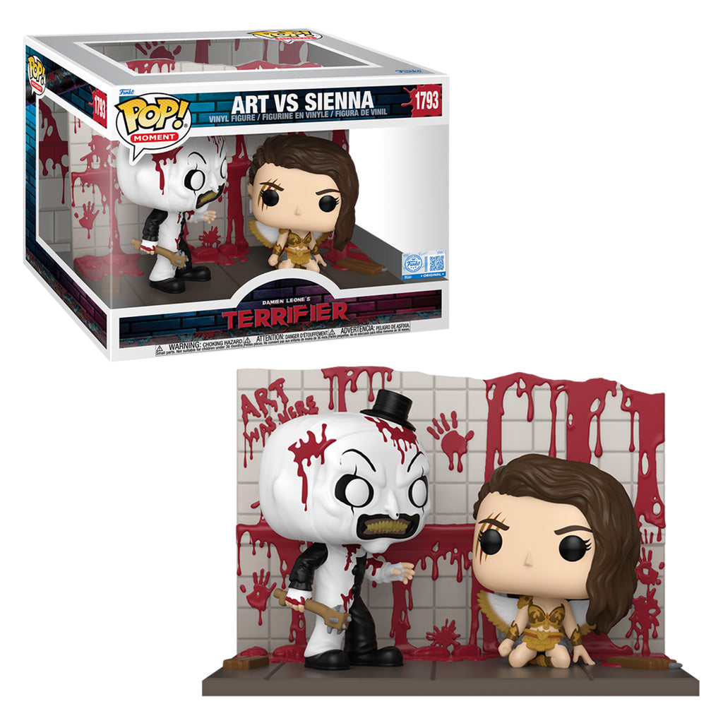FUNKO POP TERRIFIER *MOMENT* AR VS SIENNA *EX* 1793