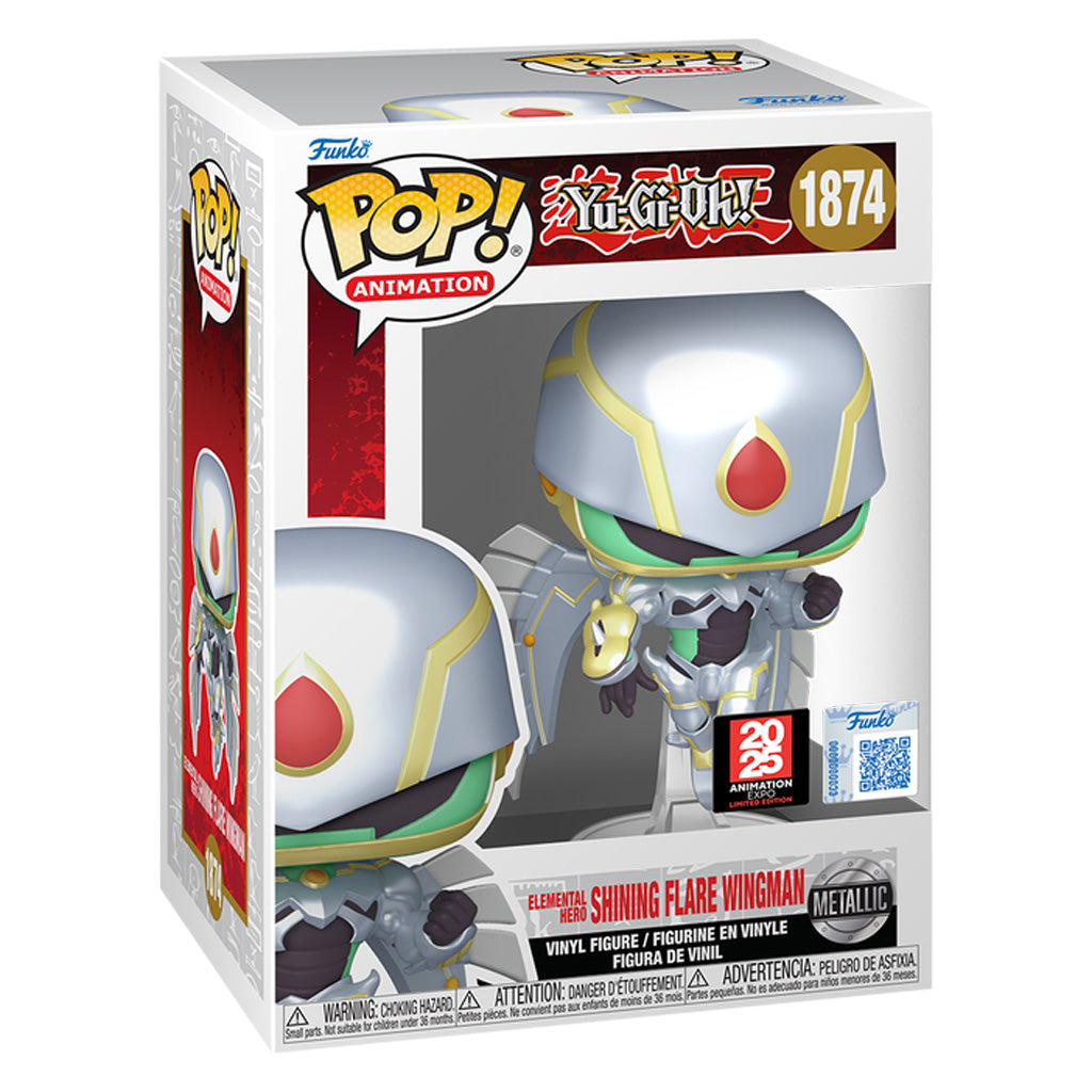 FUNKO POP YU-GI-OH ELEMENTAL HERO SHINNING FLARE WINGMAN *EX* 1874
