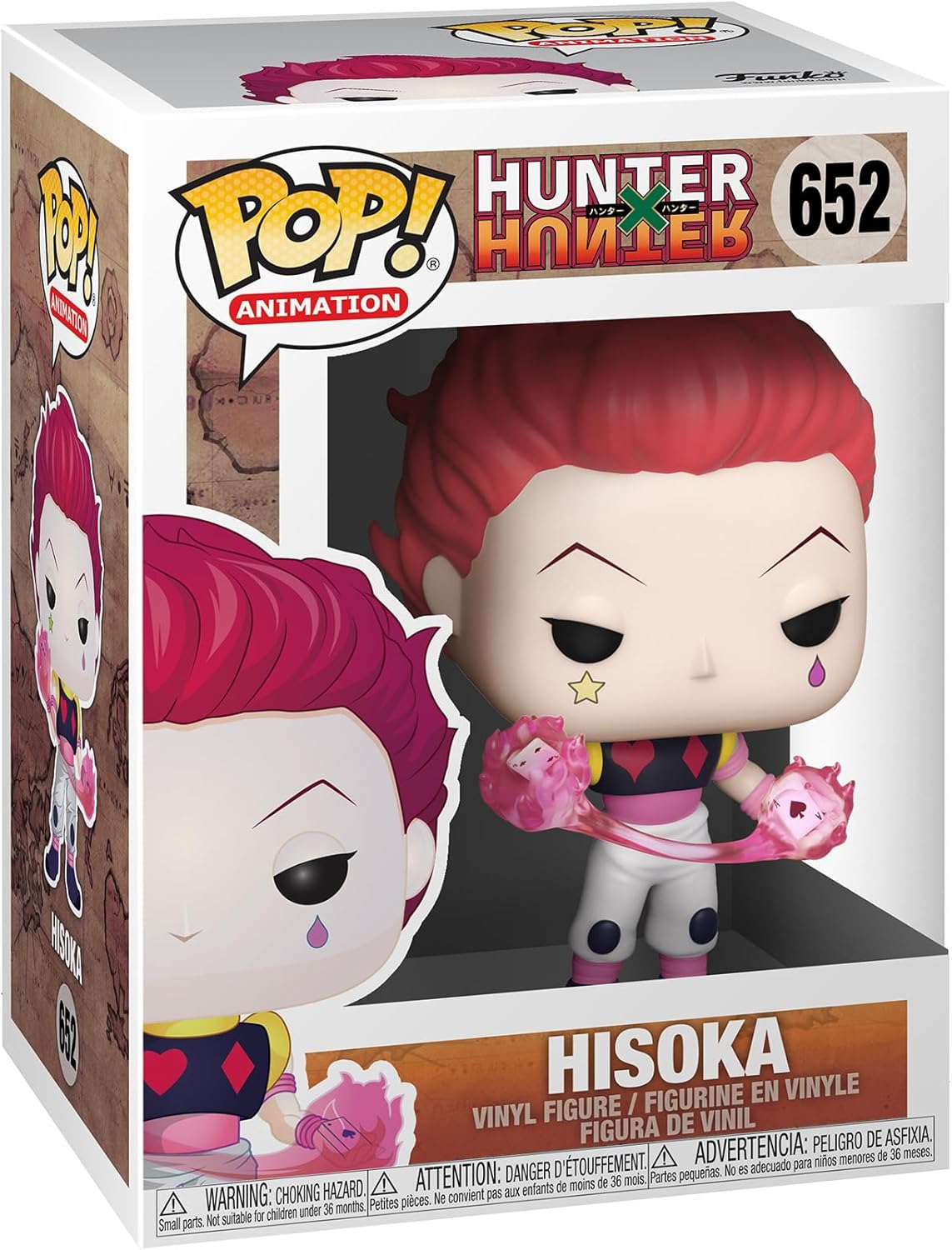 Funko Pop Hisoka Hunter x Hunter Colecionável Exclusivo – Funko