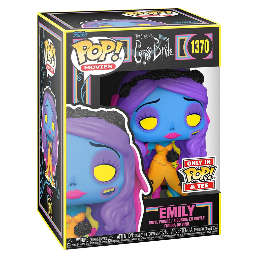 FUNKO POP TEES CORPSE BRIDE: EMILY & CAMISETA TAMANHO L (72700)