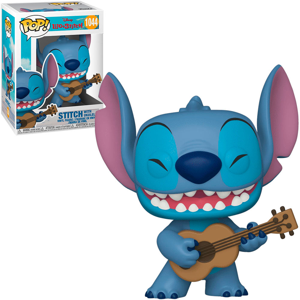 FUNKO POP DISNEY LILO STITCH-STITCH W/UKULELE 1044
