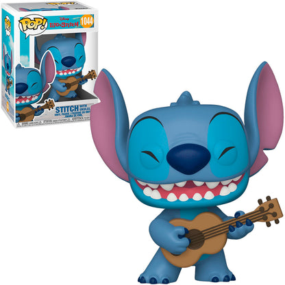 FUNKO POP DISNEY LILO STITCH-STITCH W/UKULELE 1044
