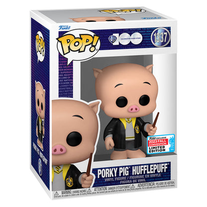 FUNKO POP WB 100TH PORKY PIG HUFFLEPUFF *NYCC 2023* 1337