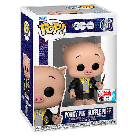 FUNKO POP WB 100TH PORKY PIG HUFFLEPUFF *NYCC 2023* 1337