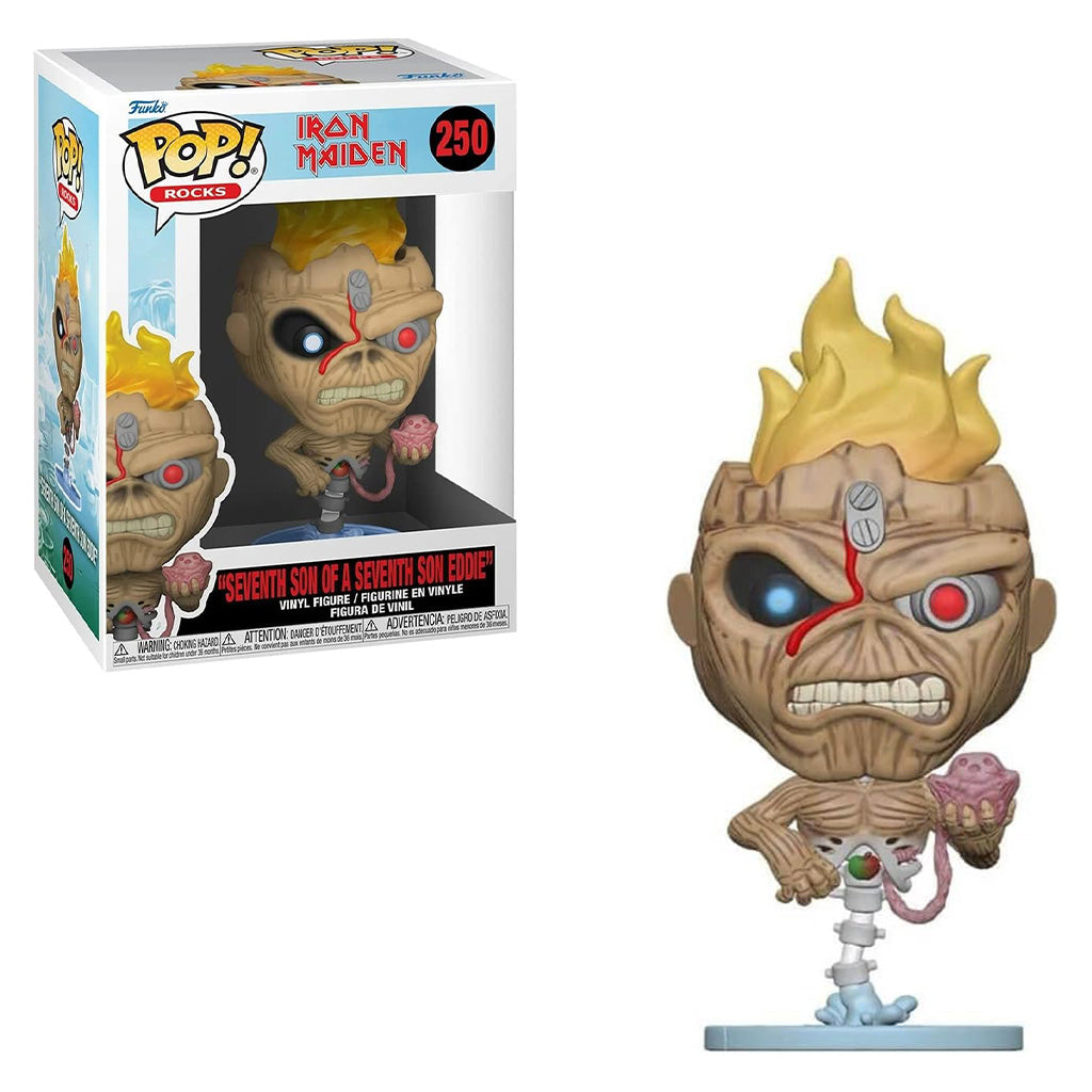 FUNKO POP ROCKS IRON MAIDEN SEVENTH SON OF A SEVENTH SON EDDIE 250