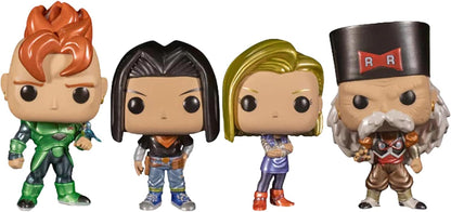 FUNKO POP DRAGON BALL Z 4PACK *EX* - ANDROID 16/ANDROID 17/ANDROID 18/DR.GERO