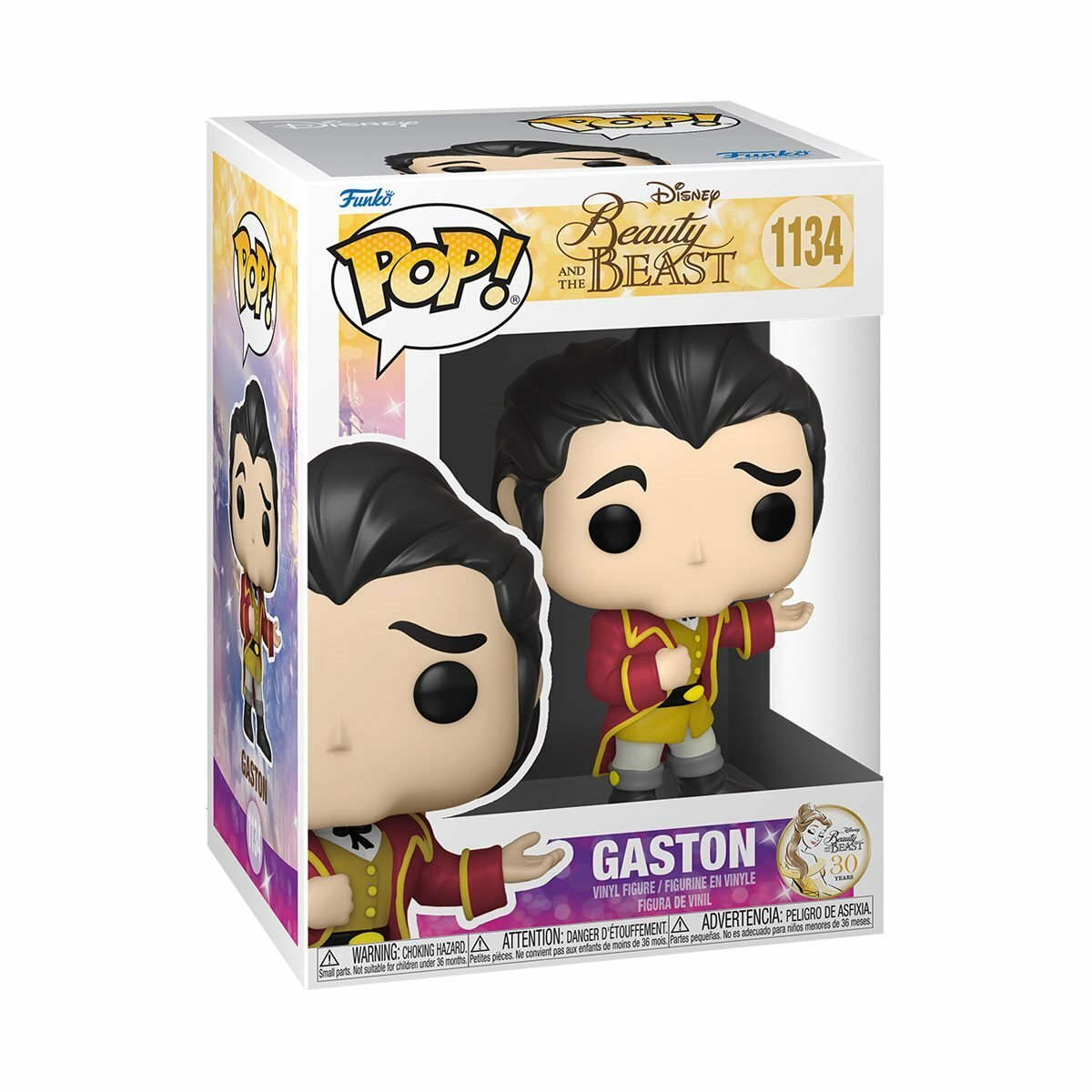 FUNKO POP DISNEY BEAUTY AND BEAST 30TH - GASTON FORMAL 1134