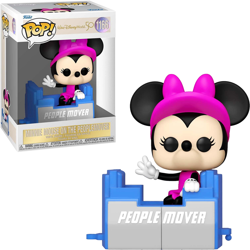 FUNKO POP DISNEY WALT DISNEY WORLD 50TH ANNIVERSARY - MINNIE ON THE PEOPLEMOVER 116