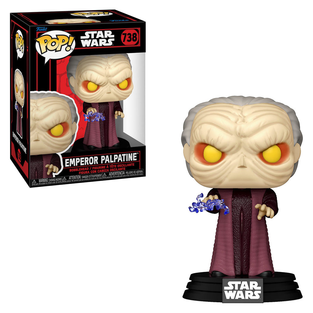 FUNKO POP STAR WARS DARKSIDE EMPEROR PALPATINE 738