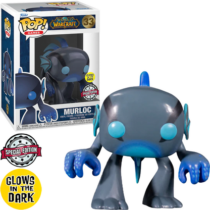 FUNKO POP WORLD WARCRAFT MURLOC GLOW *EX* 33