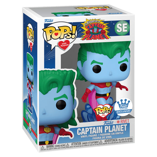 FUNKO POP TV CAPTAIN PLANET CAPTAIN PLANET SE *EX* 73962