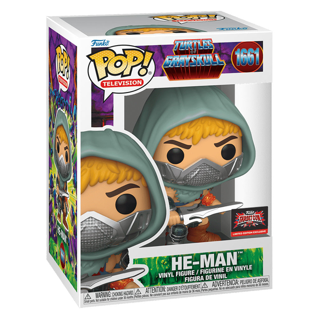 FUNKO POP TV MASTERS OF THE UNIVERSE HE-MAN *TARGET CON 2025* 1661