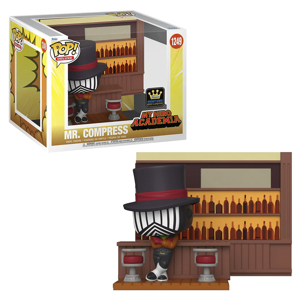 FUNKO POP MY HERO ACADEMIA *DELUXE* MR.COMPRESS *EX* 1249