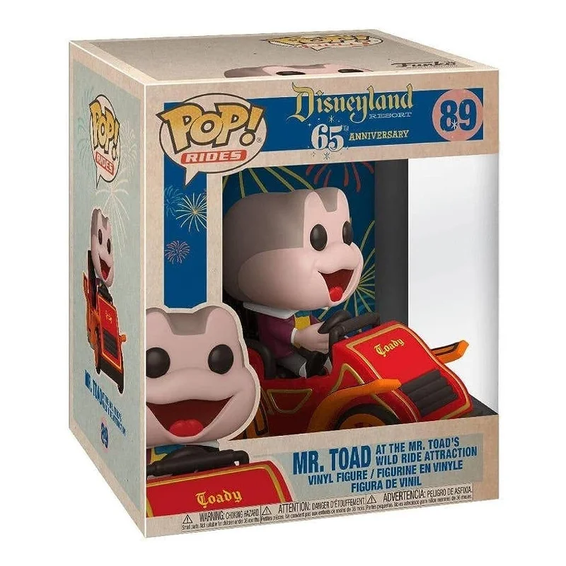 FUNKO POP RIDES DISNEYLAND RESORT 65TH - MR. TOAD WILD RIDE ATTRACTION 89