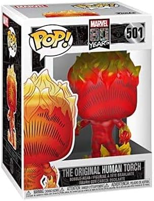 FUNKO POP MARVEL 80 YEARS THE ORIGINAL HUMAN TORCH 501