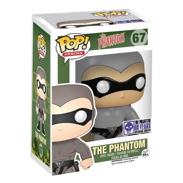 FUNKO POP MOVIES THE PHANTOM EXCLUSIVE - THE PHANTOM (GRAY) 67