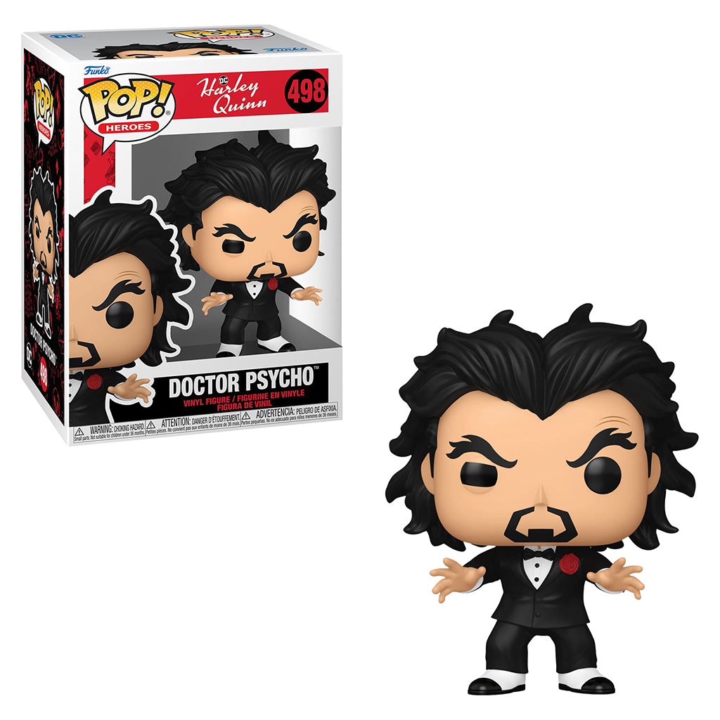 FUNKO POP HEROES DC HARLEY QUINN DOCTOR PSYCHO 498