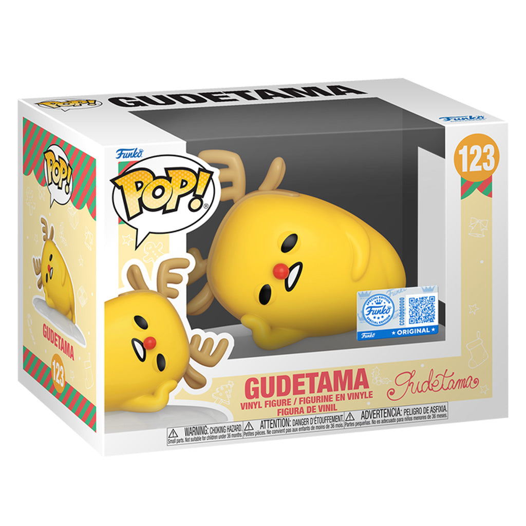 FUNKO POP SANRIO EXCLUSIVE - GUDETAMA 123