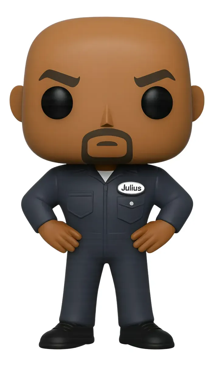 Julius Boneco Personalizado em 3D Estilo Pop