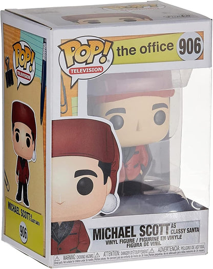 FUNKO POP THE OFFICE MICHAEL SCOTT CLASSIC SANTA  906
