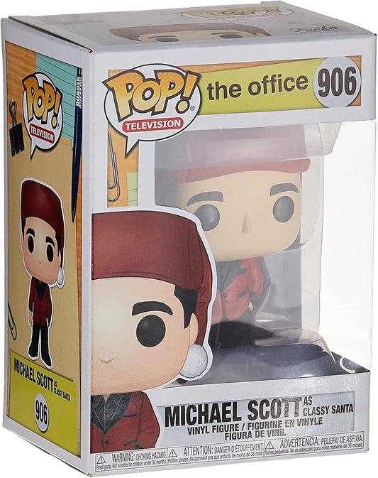 FUNKO POP THE OFFICE MICHAEL SCOTT CLASSIC SANTA  906