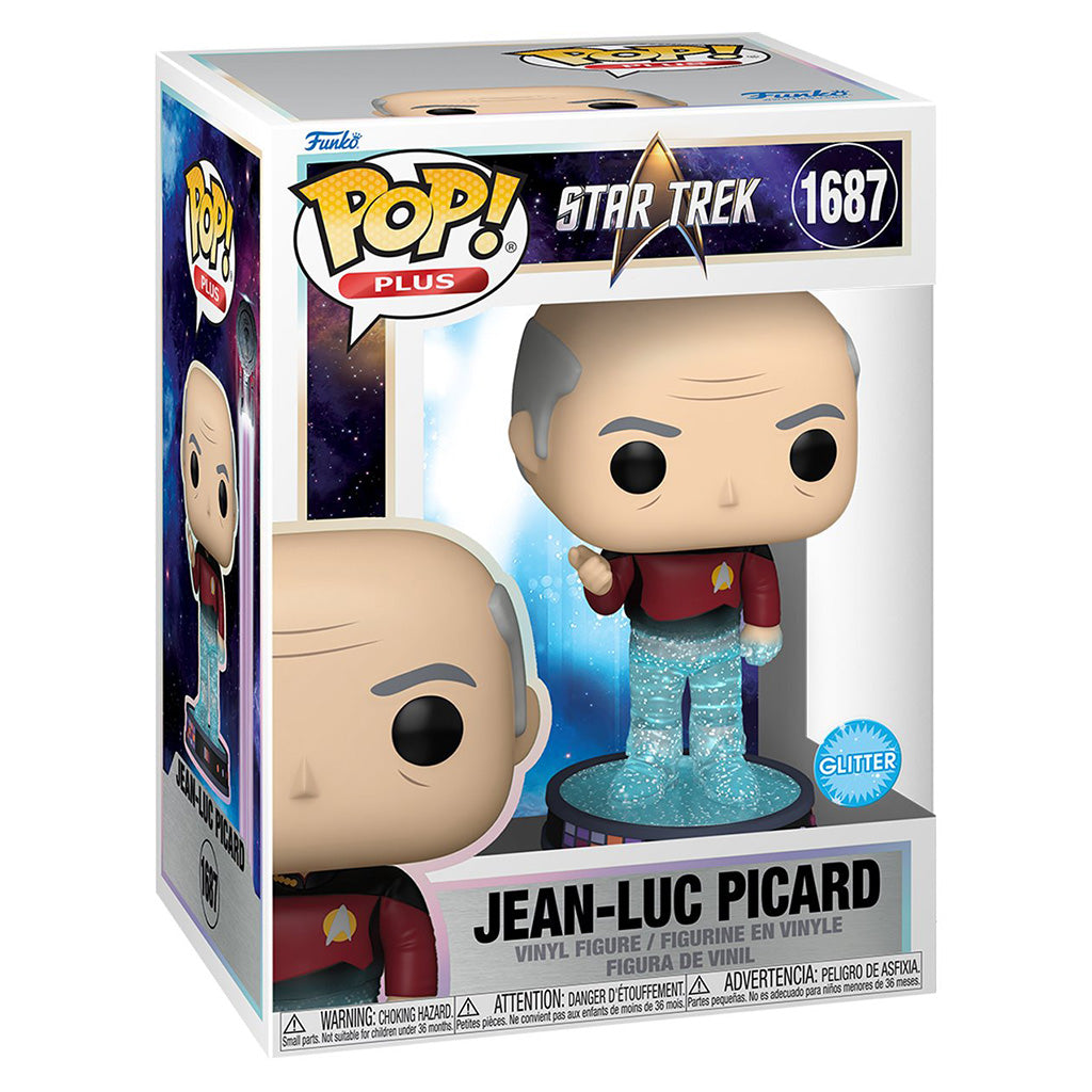 FUNKO POP PLUS STAR TREK - JEAN-LUC PICARD 1687 (GLITTER)