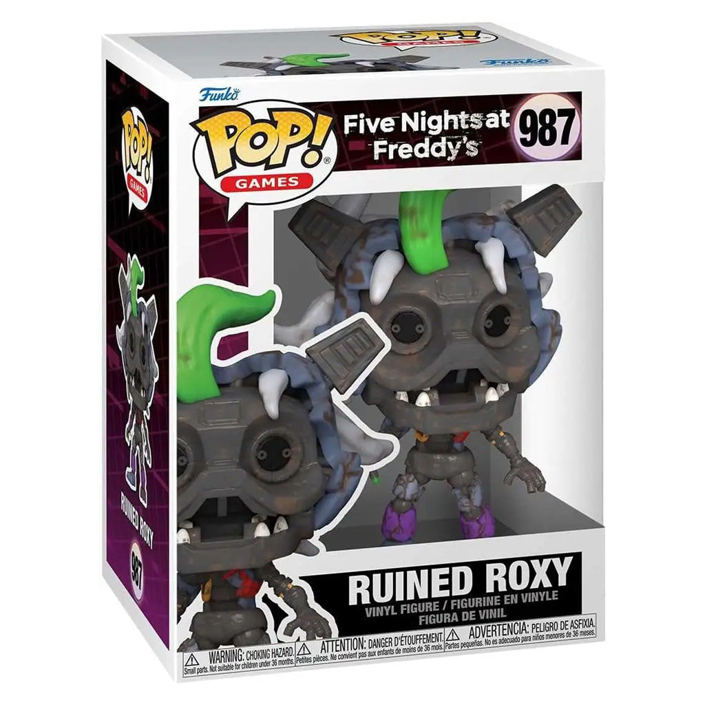 FUNKO POP FIVE NIGTHS FREDDY RUIN RUINED ROXY 987