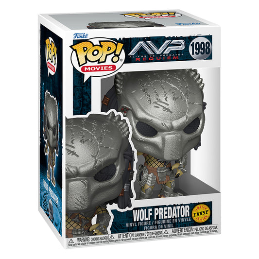 FUNKO POP MOVIES CHASE ALIEN VS. PREDATOR REQUIEM - WOLF PREDATOR 1998