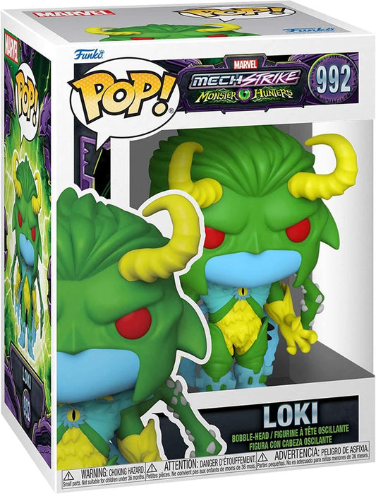 FUNKO POP MARVEL MECH STRIKE: MONSTER HUNTERS - LOKI 992