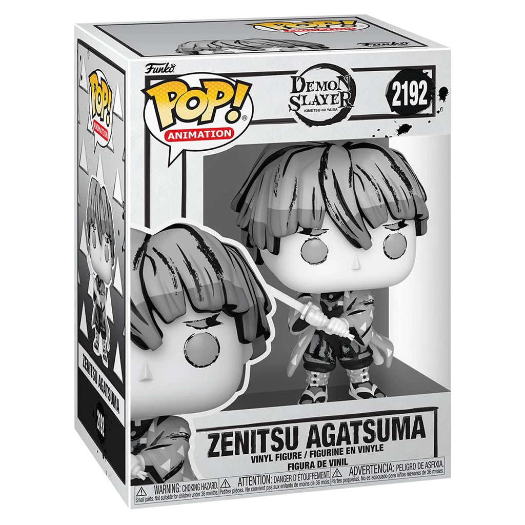 FUNKO POP DEMON SLAYER SUMI-INK ZENITSU AGATSUMA 2192