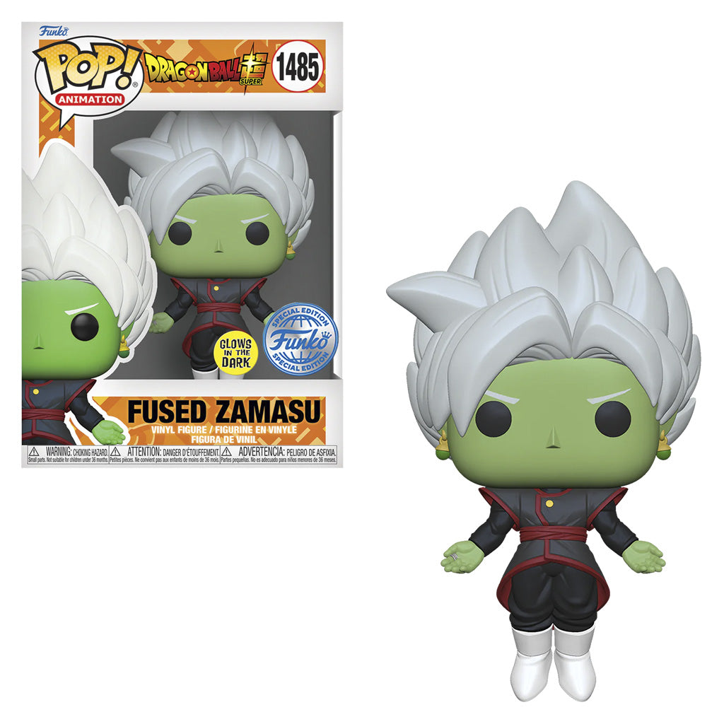 FUNKO POP DRAGON BALL SUPER FUSED ZAMASU GLOW *EX* 1485
