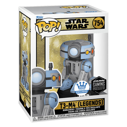 FUNKO POP STAR WARS GAMING GREATS EXCLUSIVE - T3-MR (LEGENDS) 754