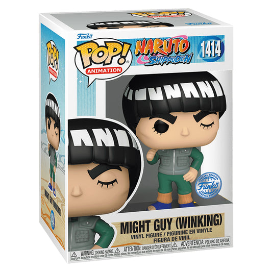 FUNKO POP NARUTO MIGHT GUY WINKING *EX* 1414