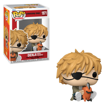 FUNKO POP ANIMATION CHAINSAW MAN - DENJI WITH POCHITA 1971