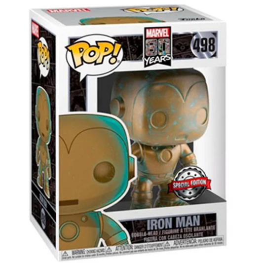 FUNKO POP MARVEL 80 YEARS EXCLUSIVE - IRON MAN PATINA 498