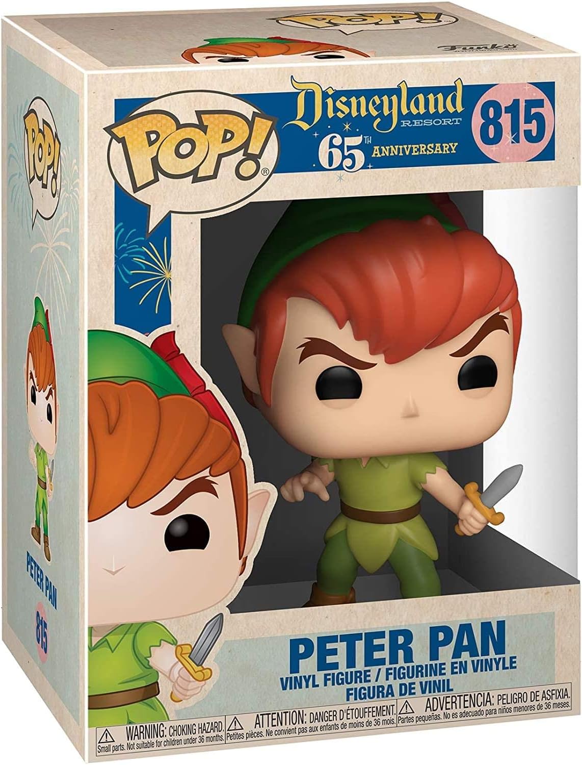 FUNKO POP DISNEY 65TH PETER PAN 815
