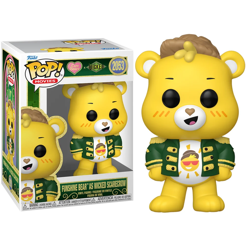 FUNKO POP CARE BEARS X WICKED - FUNSHINE BEAR AS WICKED SCARECROW 2053