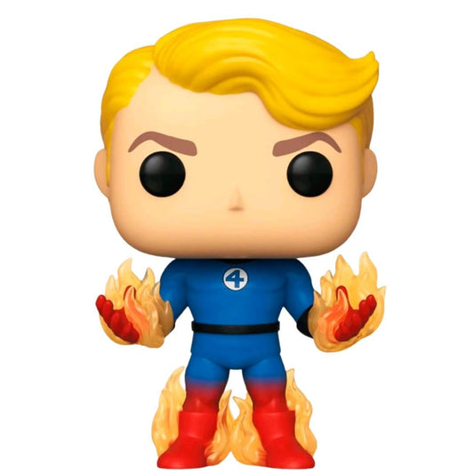FUNKO POP MARVEL FANTASTIC FOUR 4 HUMAN TORCH TRANSITI *EX* 569