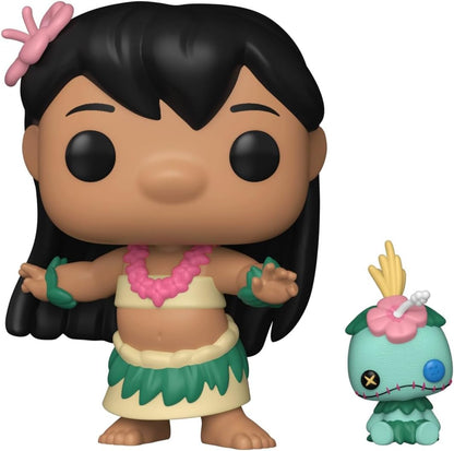 FUNKO POP DISNEY LILO & STITCH - HULA LILO WITH SCRUMP 1741